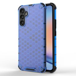   RMPACK Samsung Galaxy A34 5G Szilikon Tok 2in1 HoneyComb Series Ütésállókivitel Shockproof Kék