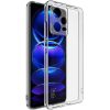 RMPACK Xiaomi Redmi Note 12 Pro 5G Ütésálló Szilikon Tok IMAK UX-5 Anti-Drop Shockproof Lencsevédővel Áttetsző