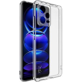   RMPACK Xiaomi Redmi Note 12 Pro 5G Ütésálló Szilikon Tok IMAK UX-5 Anti-Drop Shockproof Lencsevédővel Áttetsző