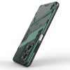 RMPACK Xiaomi Redmi Note 12 Pro 5G Tok Ütésállókivitel Kitámasztható PC + TPU 2in1 Anti-Drop Series Kameralencse védelemmel Zöld