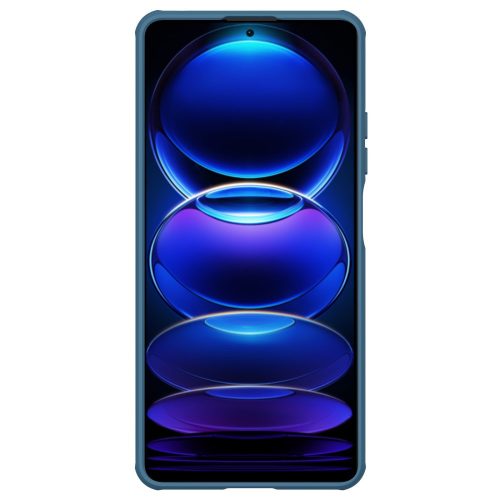 RMPACK Xiaomi Redmi Note 12 Pro 5G Nillkin Tok Camshield Pro Ütésállókivitel Kameravédelemmel Sötétkék