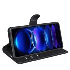 RMPACK Xiaomi Redmi Note 12 Pro 5G Notesz Tok Business Series Kitámasztható Kártyatartóval Fekete