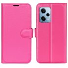 RMPACK Xiaomi Redmi Note 12 Pro 5G Notesz Tok Business Series Kitámasztható Kártyatartóval Pink
