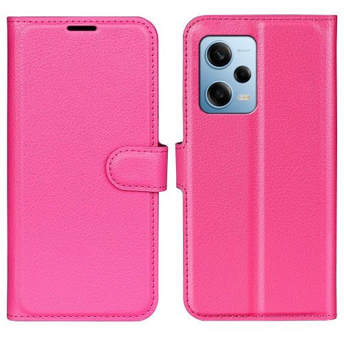 RMPACK Xiaomi Redmi Note 12 Pro 5G Notesz Tok Business Series Kitámasztható Kártyatartóval Pink