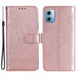   RMPACK Xiaomi Redmi Note 12 5G Notesz Tok Mintás Mandala Style Kitámasztható Bankkártyatartóval A01 