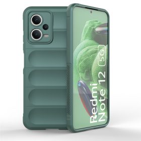   RMPACK Xiaomi Redmi Note 12 5G Szilikon Tok Rugged Armor Style 2in1 Shock Zöld