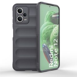   RMPACK Xiaomi Redmi Note 12 5G Szilikon Tok Rugged Armor Style 2in1 Shock SötétSzürke