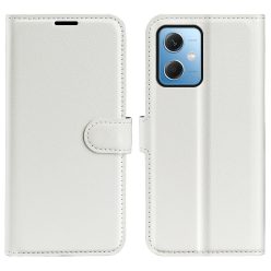   RMPACK Xiaomi Redmi Note 12 5G Notesz Tok Business Series Kitámasztható Kártyatartóval Fehér