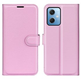   RMPACK Xiaomi Redmi Note 12 5G Notesz Tok Business Series Kitámasztható Kártyatartóval Rózsaszín