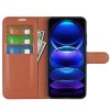 RMPACK Xiaomi Redmi Note 12 5G Notesz Tok Business Series Kitámasztható Kártyatartóval Barna