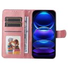 RMPACK Xiaomi Redmi Note 12 5G Notesz Tok Business Series V2 Kitámasztható Kártyatartóval Rózsaarany