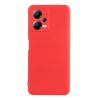 RMPACK Xiaomi Redmi Note 12 5G Szilikon Tok Lens Protector TPU Piros