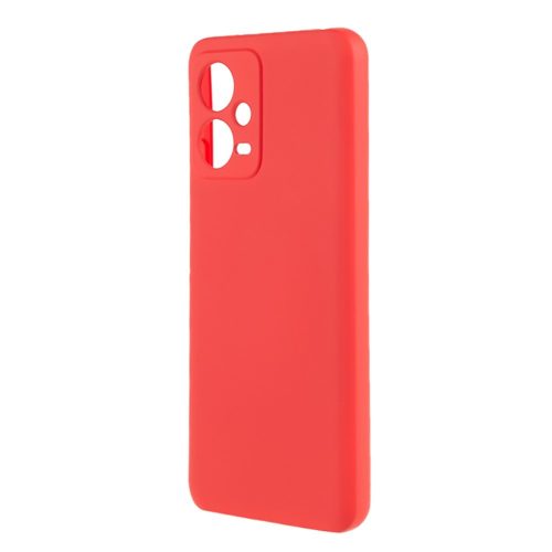 RMPACK Xiaomi Redmi Note 12 5G Szilikon Tok Lens Protector TPU Piros