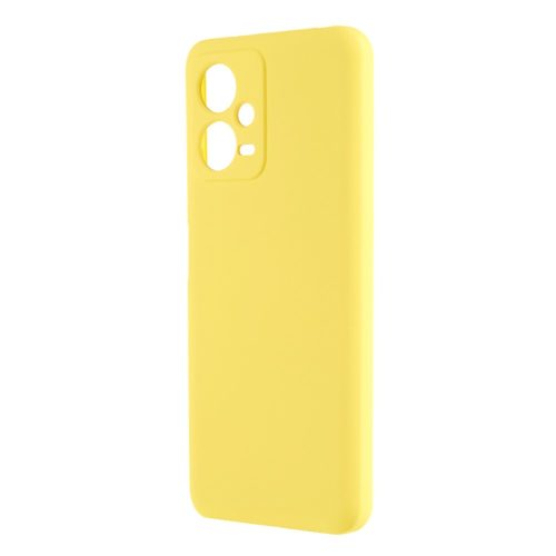RMPACK Xiaomi Redmi Note 12 5G Szilikon Tok Lens Protector TPU Sárga
