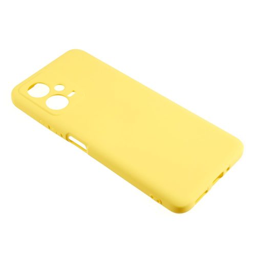 RMPACK Xiaomi Redmi Note 12 5G Szilikon Tok Lens Protector TPU Sárga