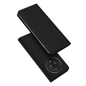   RMPACK Honor Magic5 Pro 5G Notesz Tok Mágneses DUX DUCIS Skin Pro Series Kitámasztható Kártyatartóval Fekete