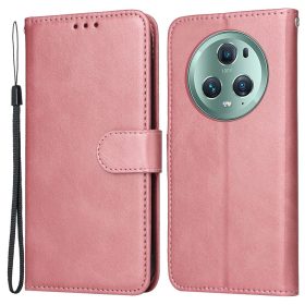   RMPACK Honor Magic5 Pro 5G Notesz Tok Business Series V2 Kitámasztható Bankkártyatartóval Rózsaarany