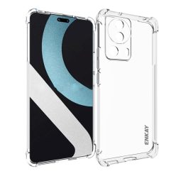   RMPACK Xiaomi 13 Lite Tok Ütésálló Szilikon Tok ENKAY Anti-Drop Shockproof Lencsevédővel Áttetsző 