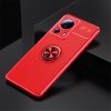 RMPACK Xiaomi 13 Lite Tok Kitámasztható - Gyűrűs - Mágneses Ring Series Metal Piros