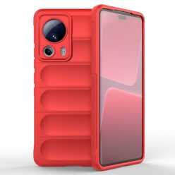   RMPACK Xiaomi 13 Lite Szilikon Tok Rugged Armor Style 2in1 Shock Piros