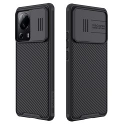   RMPACK Xiaomi 13 Lite Nillkin Tok Camshield Pro Ütésállókivitel Kameravédelemmel Fekete