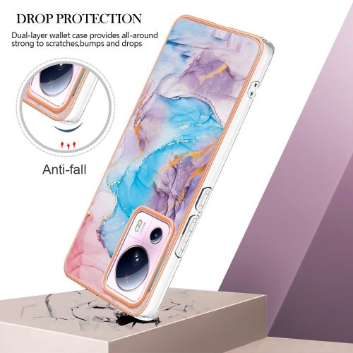 RMPACK Xiaomi 13 Lite Mintás Szilikon Tok Marble Series - Márvány Mintázattal TPU A03