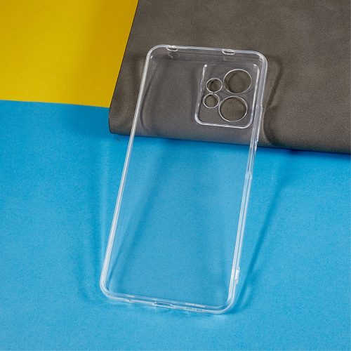 RMPACK Xiaomi Redmi Note 12 4G Szilikon Tok Ütésállókivitel Lencsevédő Kerettel TPU ShockProof Áttetsző