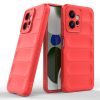 RMPACK Xiaomi Redmi Note 12 4G Szilikon Tok Rugged Armor Style 2in1 Shock Piros