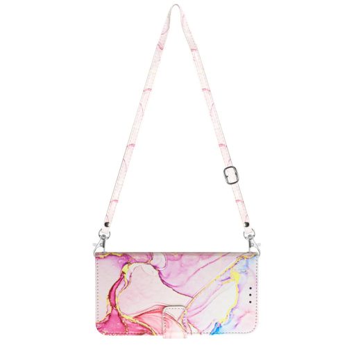 RMPACK Xiaomi Redmi Note 12 4G Notesz Tok Mintás Kitámasztható - Kártyatartóval Marble Series - Márvány Mintás