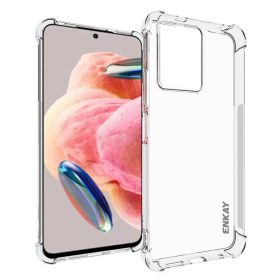   RMPACK Xiaomi Redmi Note 12 4G Tok Ütésálló Szilikon Tok ENKAY Anti-Drop Shockproof Áttetsző