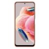 RMPACK Xiaomi Redmi Note 12 4G Szilikon Tok TPU Kamera Lencse Védelemmel Rózsaszín