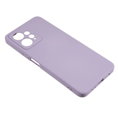 RMPACK Xiaomi Redmi Note 12 4G Szilikon Tok TPU Kamera Lencse Védelemmel Lila
