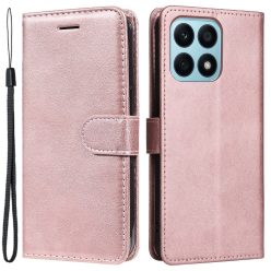   RMPACK Honor X8a Notesz Tok Business Series V3 Kitámasztható Kártyatartóval Rózsaarany