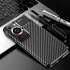 RMPACK Huawei P60/P60 Pro Szilikon Tok New Carbon Series Mintázattal Fekete