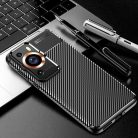 RMPACK Huawei P60/P60 Pro Szilikon Tok New Carbon Series Mintázattal Fekete