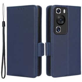   RMPACK Huawei P60/P60 Pro Notesz Tok Business Series V3 Kitámasztható Kártyatartóval Sötétkék