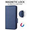 RMPACK Huawei P60/P60 Pro Notesz Tok Business Series V3 Kitámasztható Kártyatartóval Sötétkék