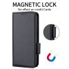 RMPACK Huawei P60/P60 Pro Notesz Tok Business Series V3 Kitámasztható Kártyatartóval Fekete