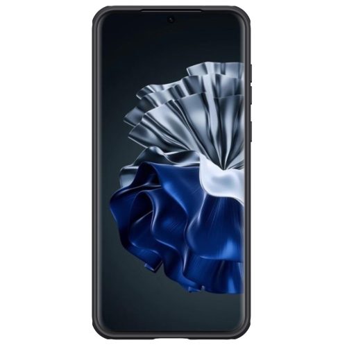 RMPACK Huawei P60/P60 Pro Tok Ütésállókivitel Nillkin Camshield Pro Series Lencsevédővel Hybrid Fekete