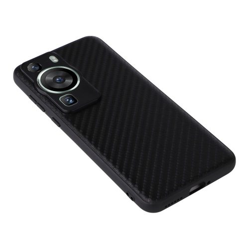 RMPACK Huawei P60/P60 Pro Tok Camera Lens Protector Carbon Edition - Karbon Mintázattal Fekete