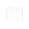RMPACK Huawei P60/P60 Pro Kamera Lencsevédő Lens Protector 2DB