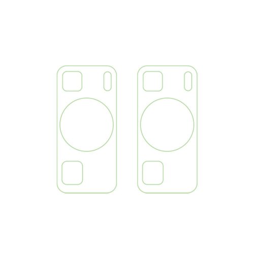 RMPACK Huawei P60/P60 Pro Kamera Lencsevédő Lens Protector 2DB