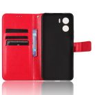 RMPACK Honor 90 Lite 5G Notesz Tok Business Series V3 Kitámasztható Kártyatartóval Piros