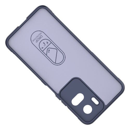 RMPACK Honor 90 Lite 5G Szilikon Tok Rugged Armor Style 2in1 Shock Sötétkék