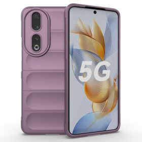   RMPACK Honor 90 5G Szilikon Tok Rugged Armor Style 2in1 Shock Lila