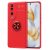 RMPACK Honor 90 5G Tok Kitámasztható - Gyűrűs - Mágneses Ring Series Metal Piros
