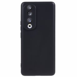   RMPACK Honor 90 5G Szilikon Tok TPU Kamera Lencse Védelemmel Fekete