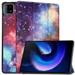   RMPACK Xiaomi Pad 6 / Pad 6 Pro Mintás Tok Notesz Kitámasztható Ébresztő funkcióval BigLife Style A01