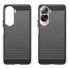 RMPACK Honor 90 Lite Szilikon Tok Ütésállókivitel Karbon Mintázattal Fekete
