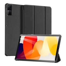   RMPACK Xiaomi Redmi Pad SE Tok DUX DUCIS DOMO Series Tri-Fold Fekete